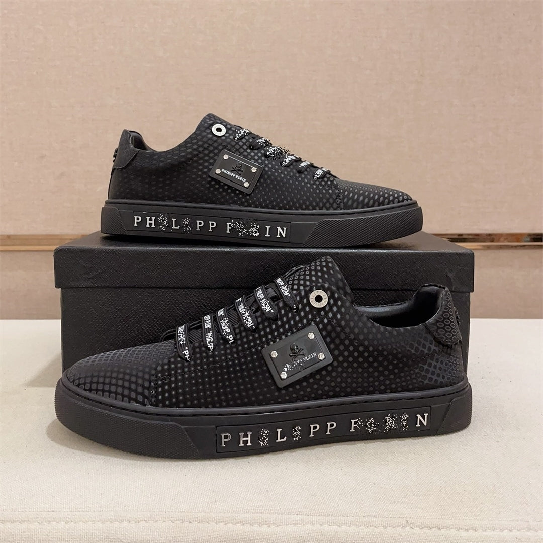 PP New Skull leather Sneakers
