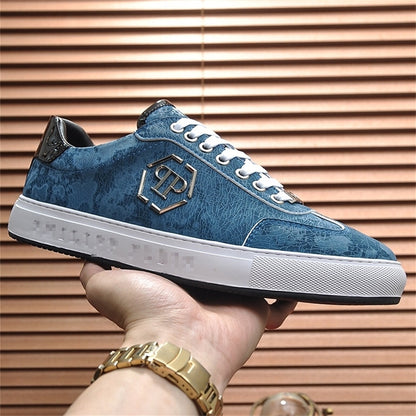 PP Men's Leather Sneakers
