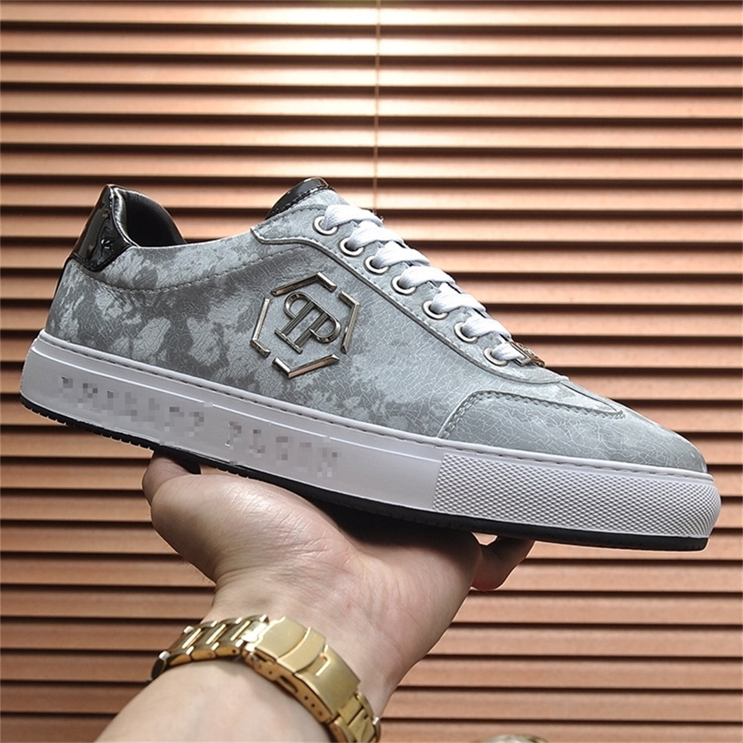 PP Men's Leather Sneakers