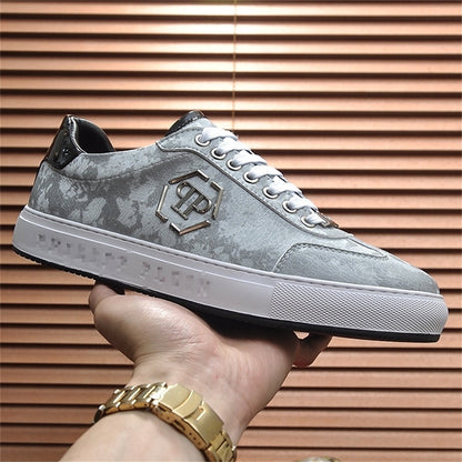 PP Men's Leather Sneakers