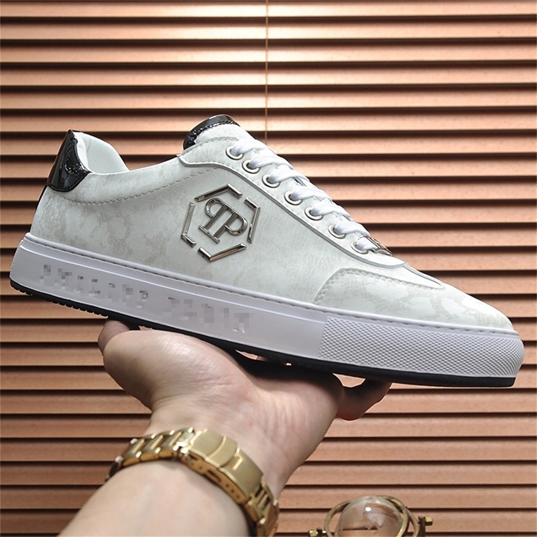 PP Men's Leather Sneakers