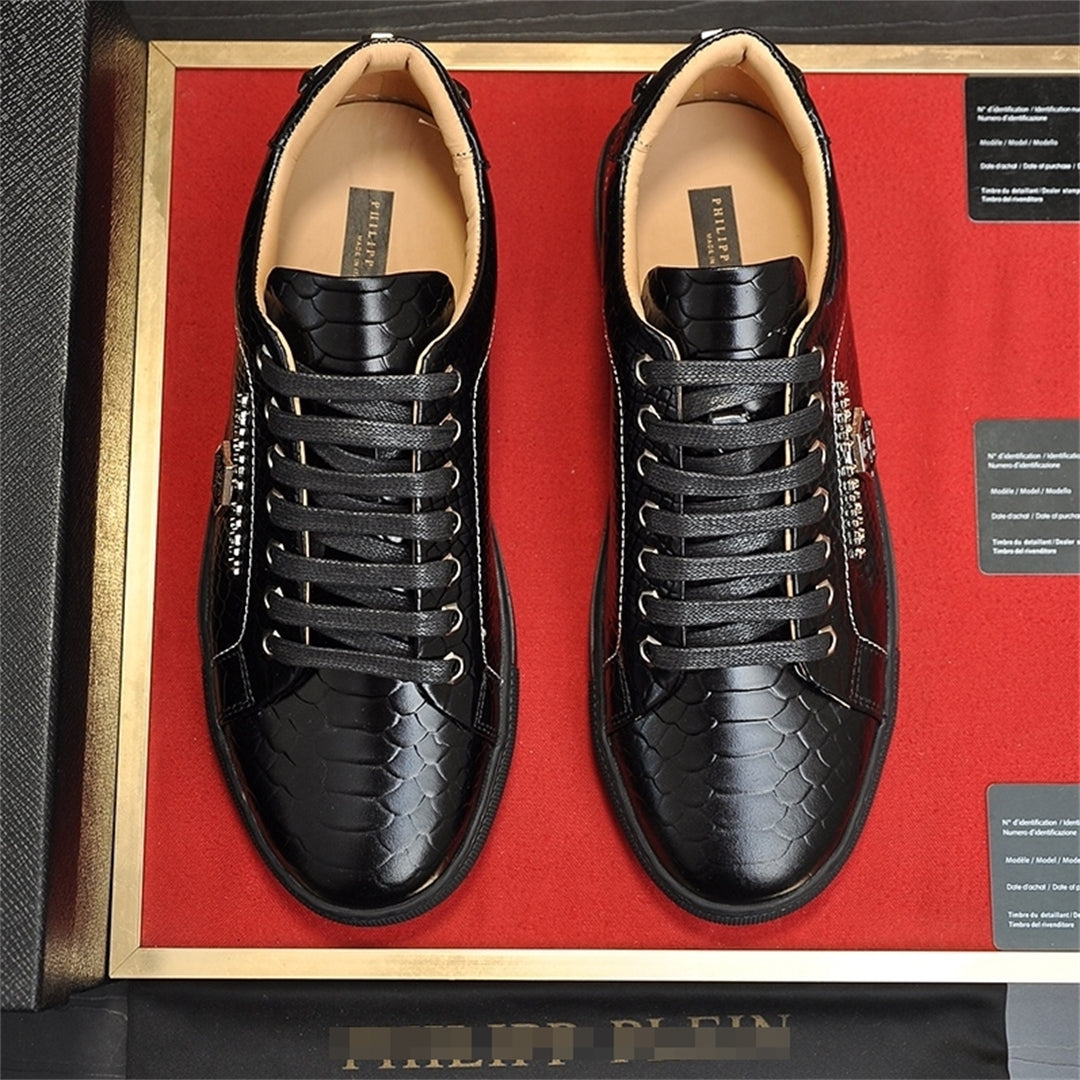 PP Men's Leather Sneakers