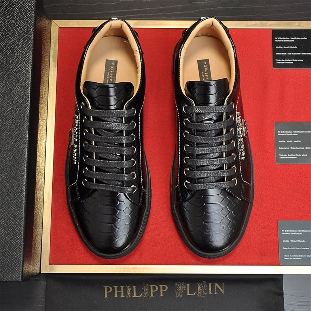 PP Logo letters New leather Sneakers