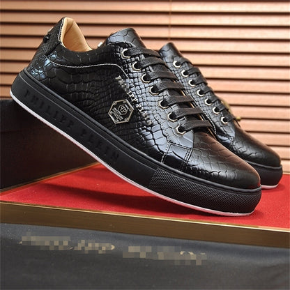 PP Men's Leather Sneakers