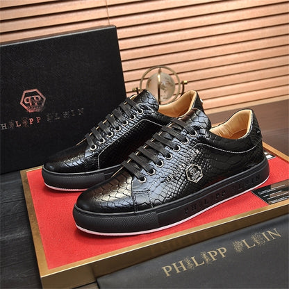 PP Logo letters New leather Sneakers