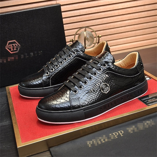 PP Men's Leather Sneakers