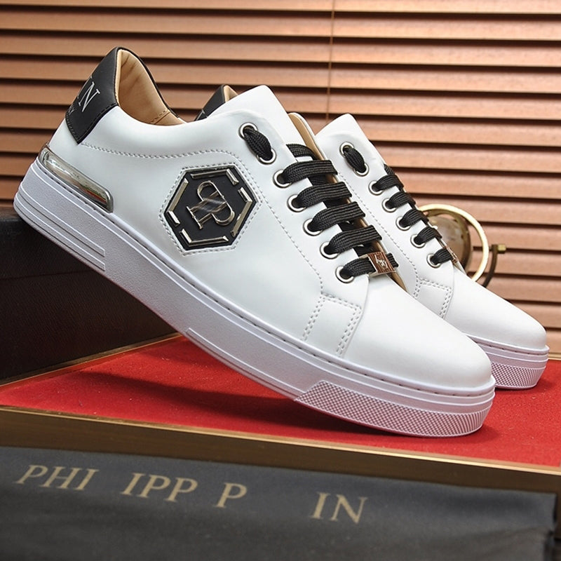 PP Men New Men's leather sneakers#8