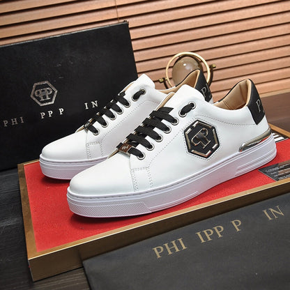 PP Men New Men's leather sneakers#8