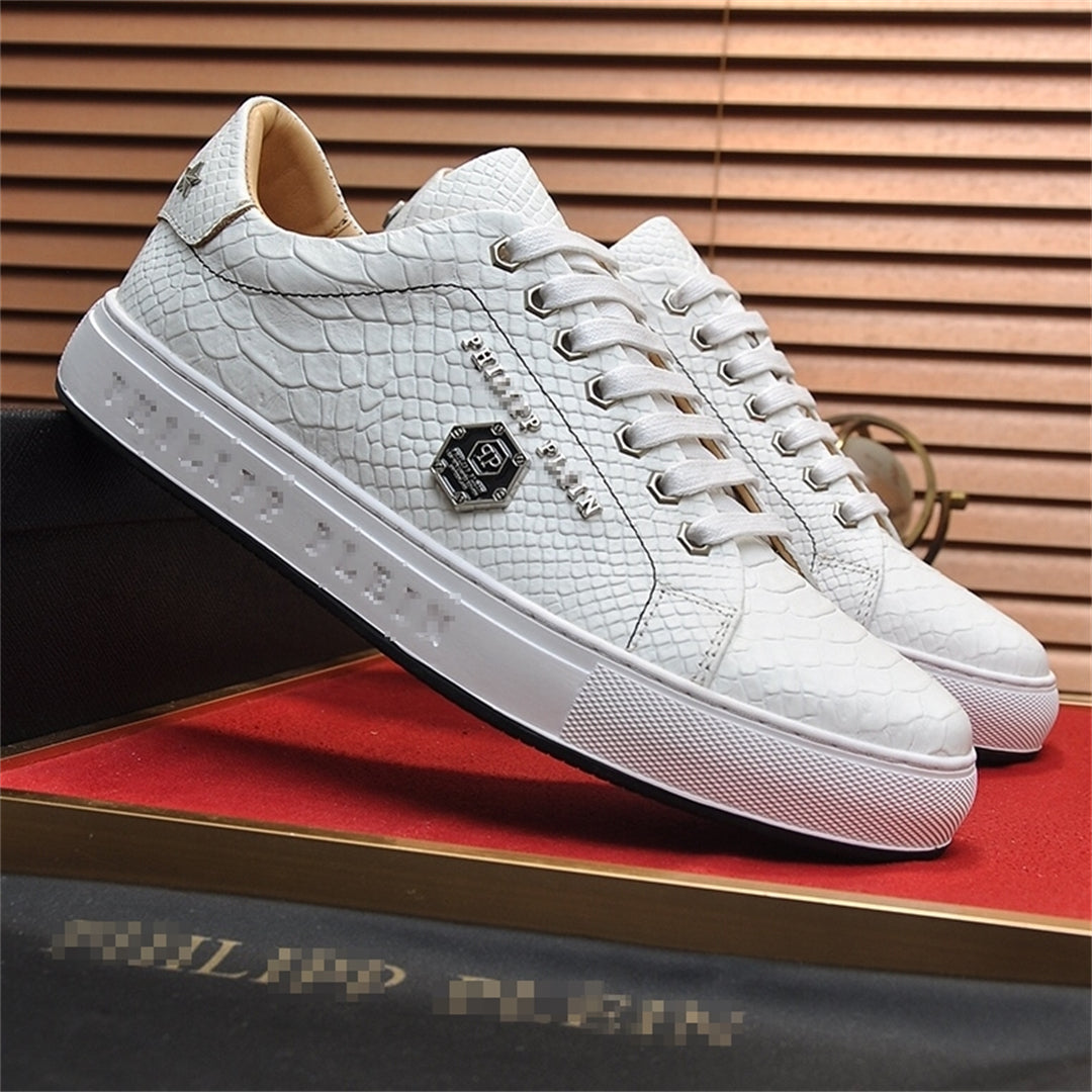 PP Men's Leather Sneakers