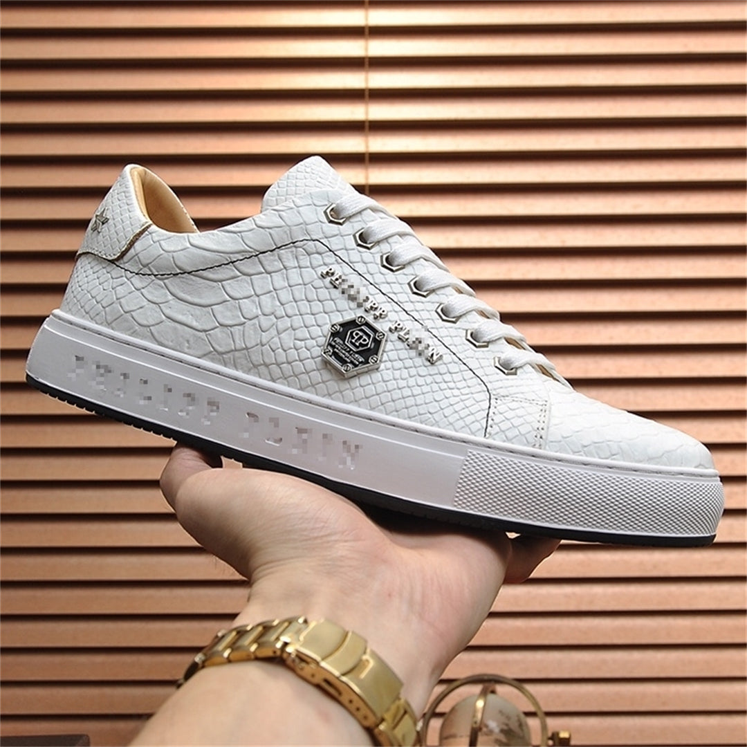 PP Men's Leather Sneakers