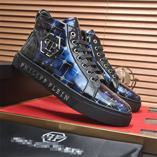PP New Men's high-top leather Sneakers