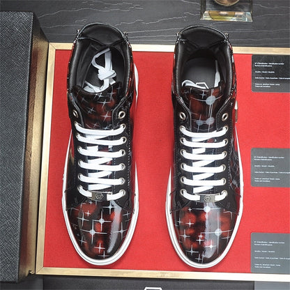 PP New Men's high-top leather Sneakers