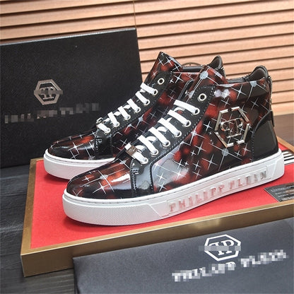 PP New Men's high-top leather Sneakers