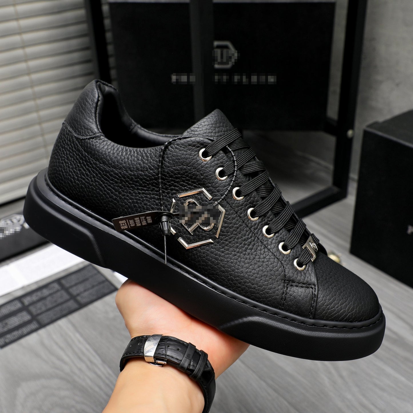 PP Leather sneakers