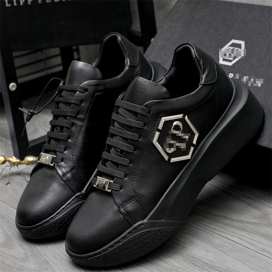 SOLA New Men's Leather Sneakers#4