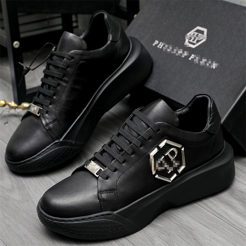 SOLA New Men's Leather Sneakers#4
