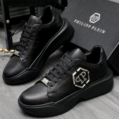 SOLA New Men's Leather Sneakers#4