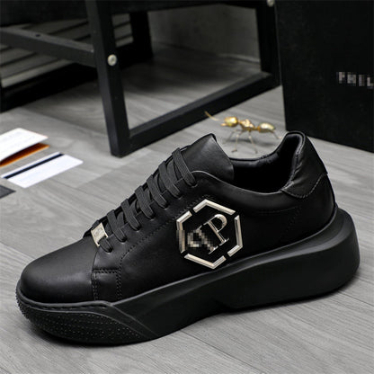 SOLA New Men's Leather Sneakers#4