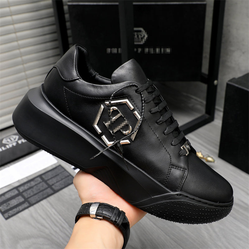 SOLA New Men's Leather Sneakers#4