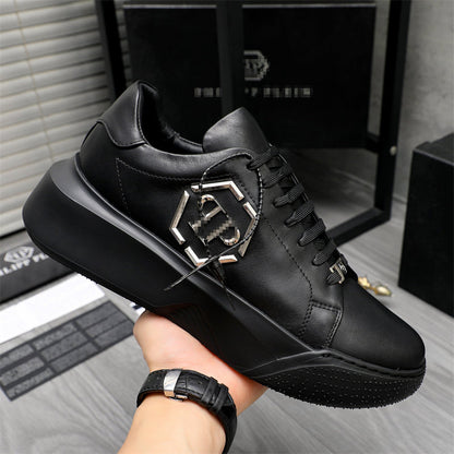 SOLA New Men's Leather Sneakers#4