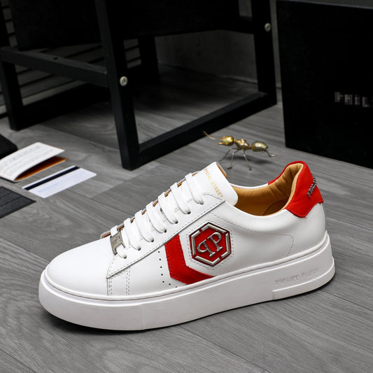 PP Men New Men's leather sneakers