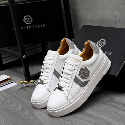 PP Men New Men's leather sneakers