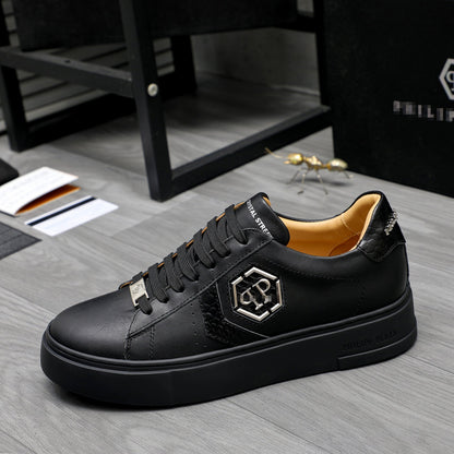 PP Men New Men's leather sneakers