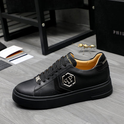 PP Men New Men's leather sneakers
