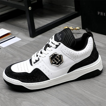 SOLA New Men's Leather Sneakers