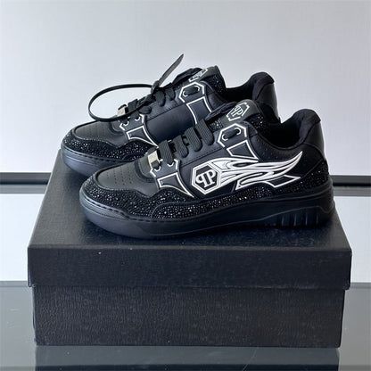 PP letter leather Sneakers#11