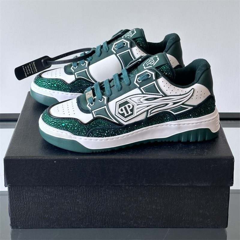 PP letter leather Sneakers#11