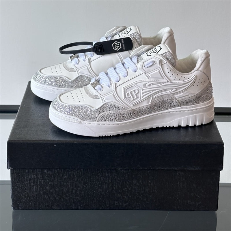 PP letter leather Sneakers#11