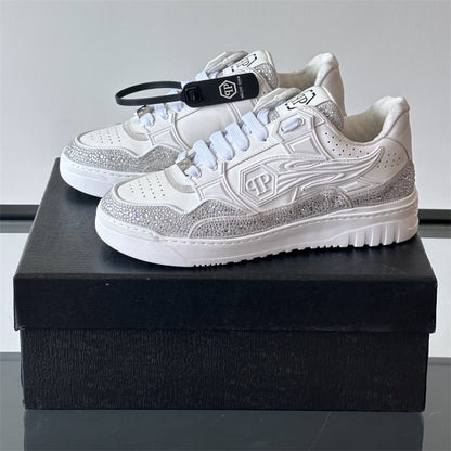 PP letter leather Sneakers#11