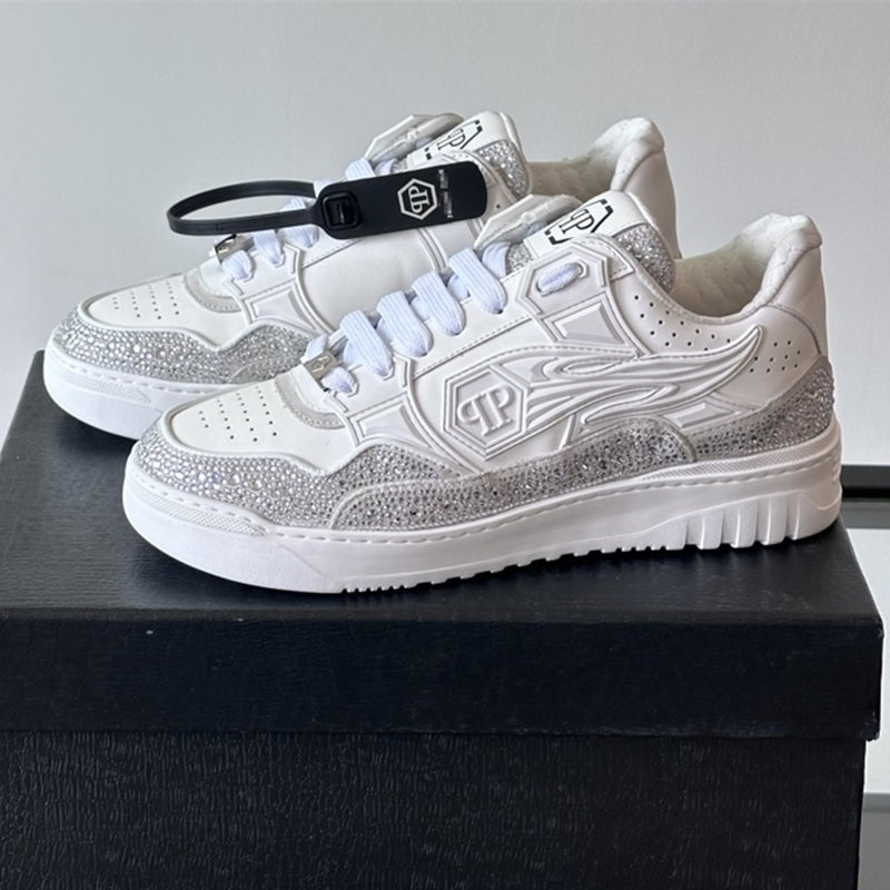 PP letter leather Sneakers#11