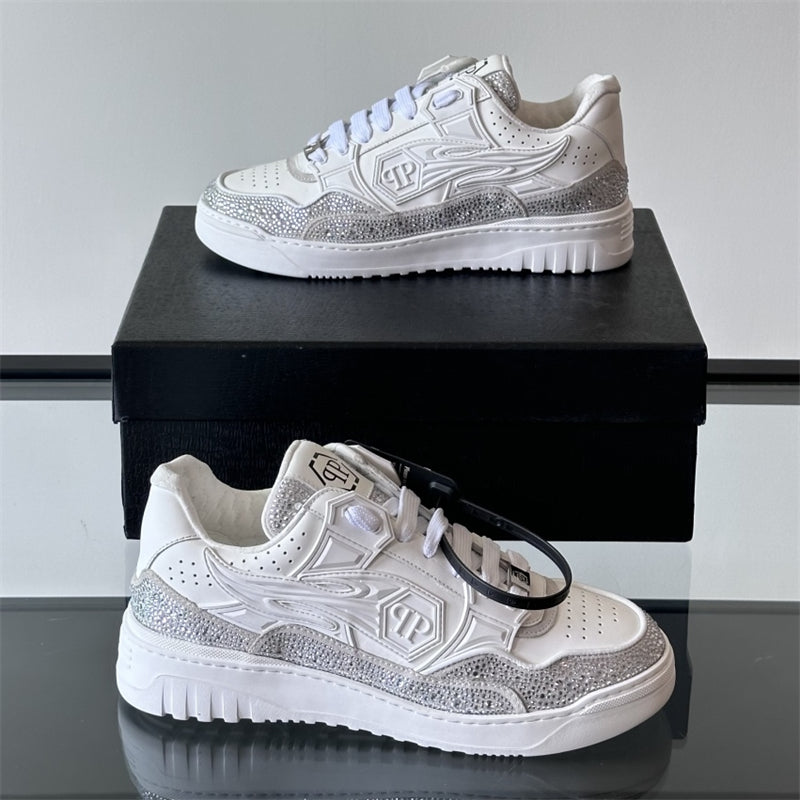 PP letter leather Sneakers#11