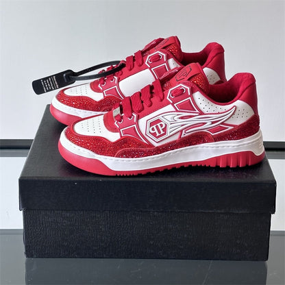 PP letter leather Sneakers#11