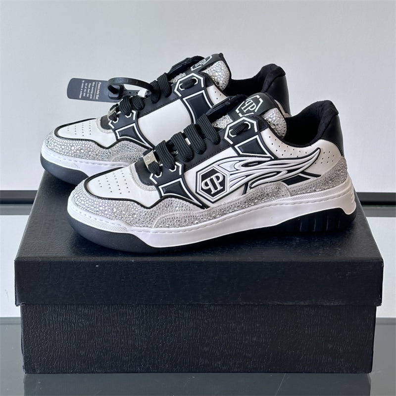 PP letter leather Sneakers#11