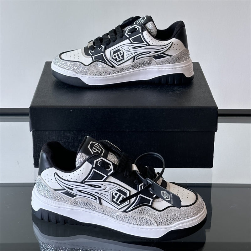 PP letter leather Sneakers#11