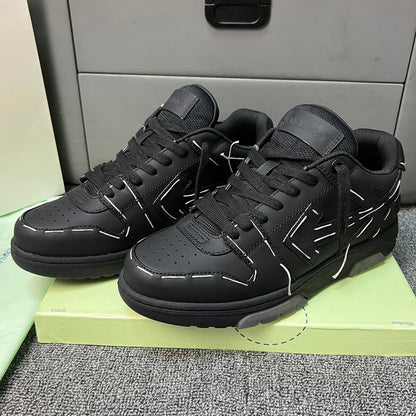 OFF-Whlte Arrow logo leather Sports shoes#18