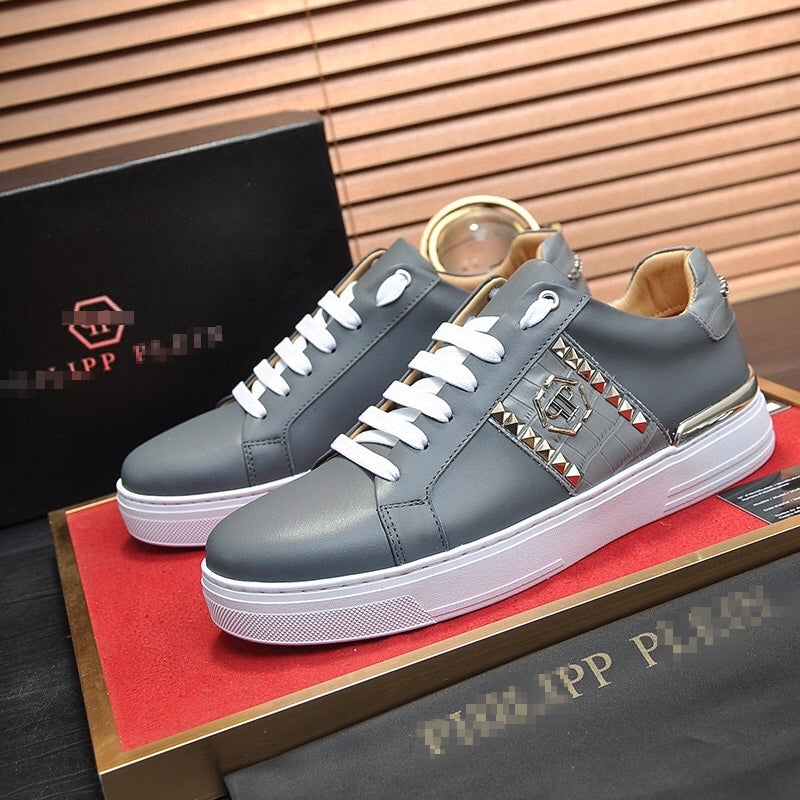 PP Men's Leather Sneakers