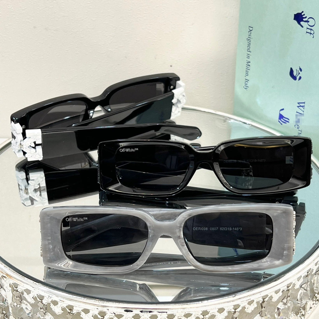 OFF-Whlte Arrow logo sunglasses#098