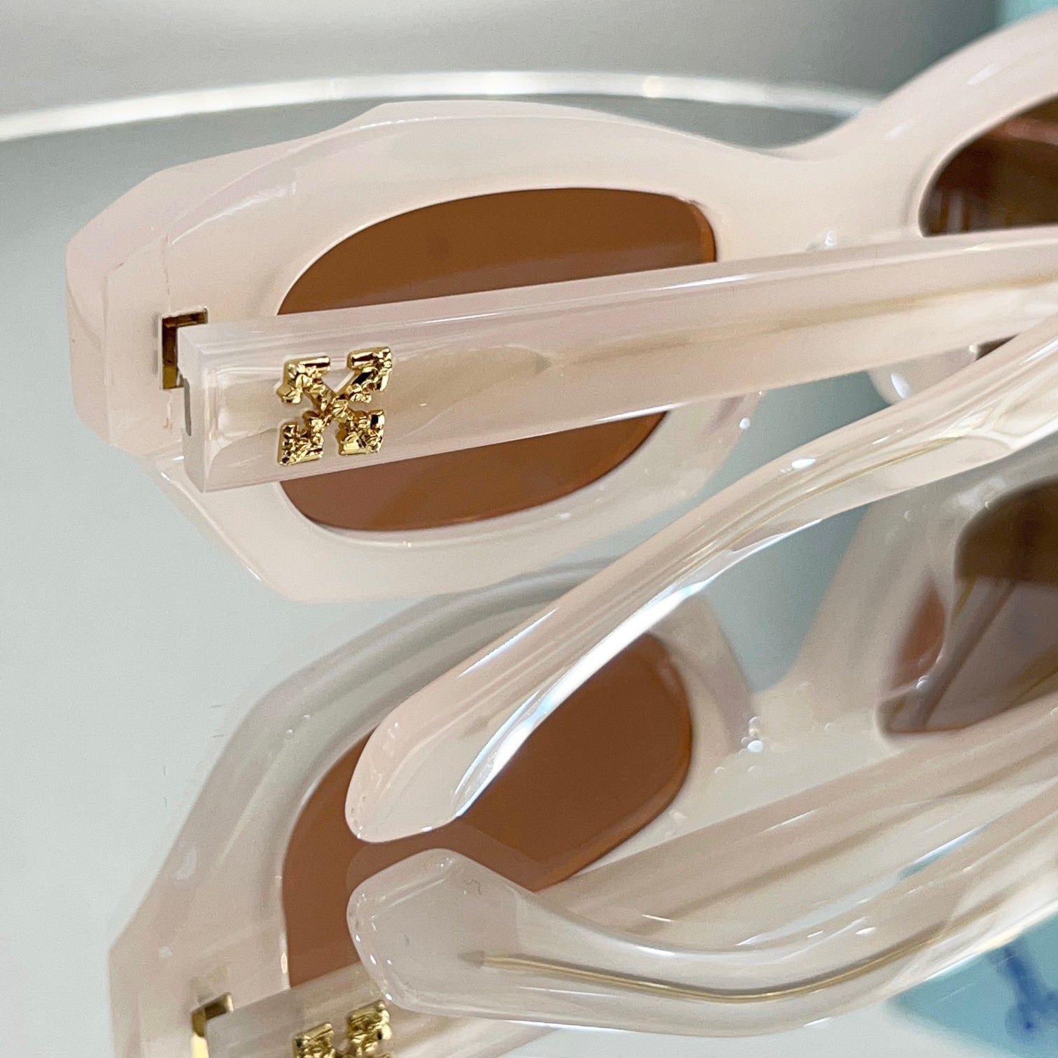 OFF-Whlte Arrow logo sunglasses#092