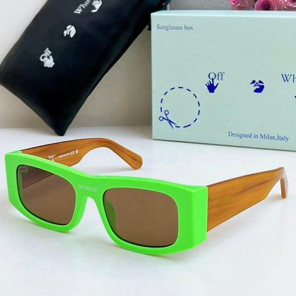 OFF-Whlte Arrow logo sunglasses#056