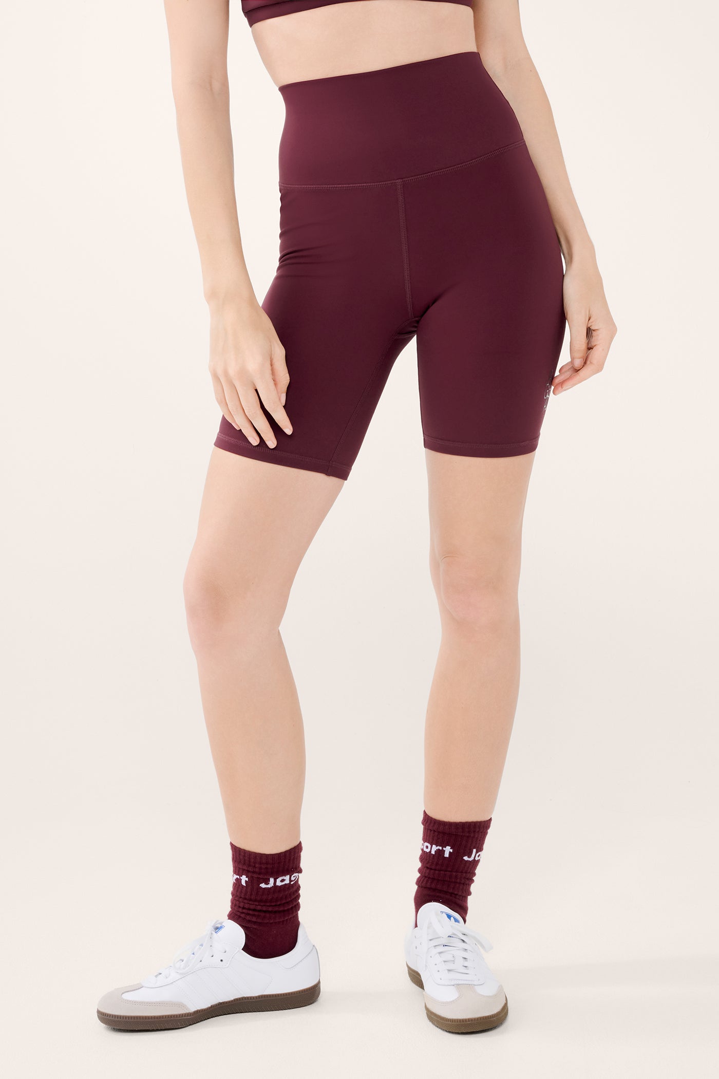 ULTIMATE SUPER HIGH WAIST SPIN ULTRA FLEX SHORT CHERRY