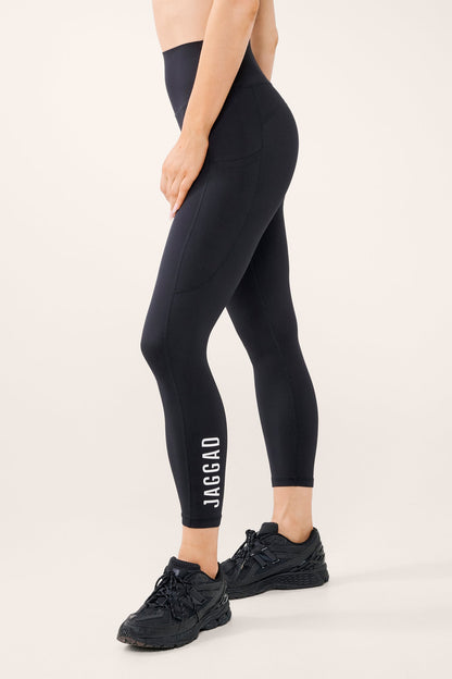 CLASSIC 7/8 HIGH WAIST POCKET LEGGING BLACK/WHITE