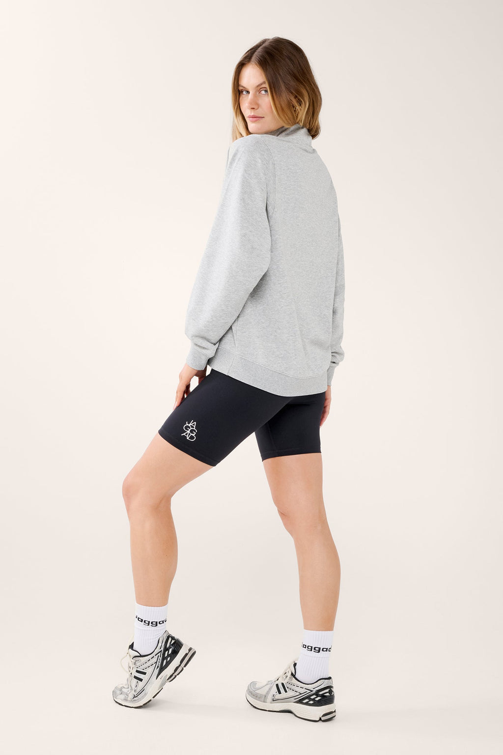 CENTURY COLLARED SWEATER GREY MARLE