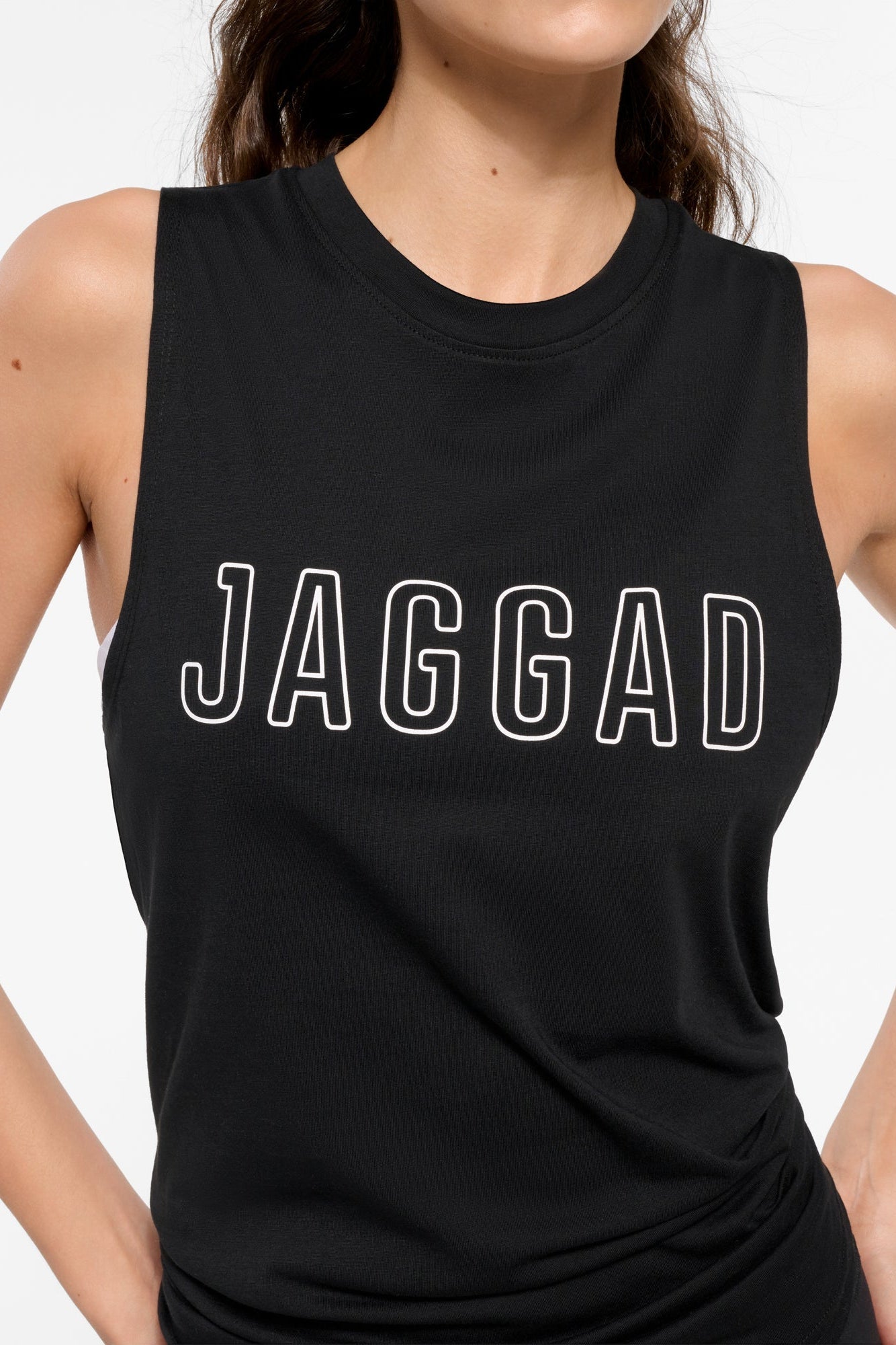 Classic Keyline Pima Tank Black