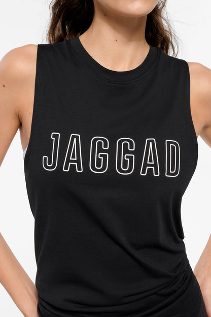 Classic Keyline Pima Tank Black