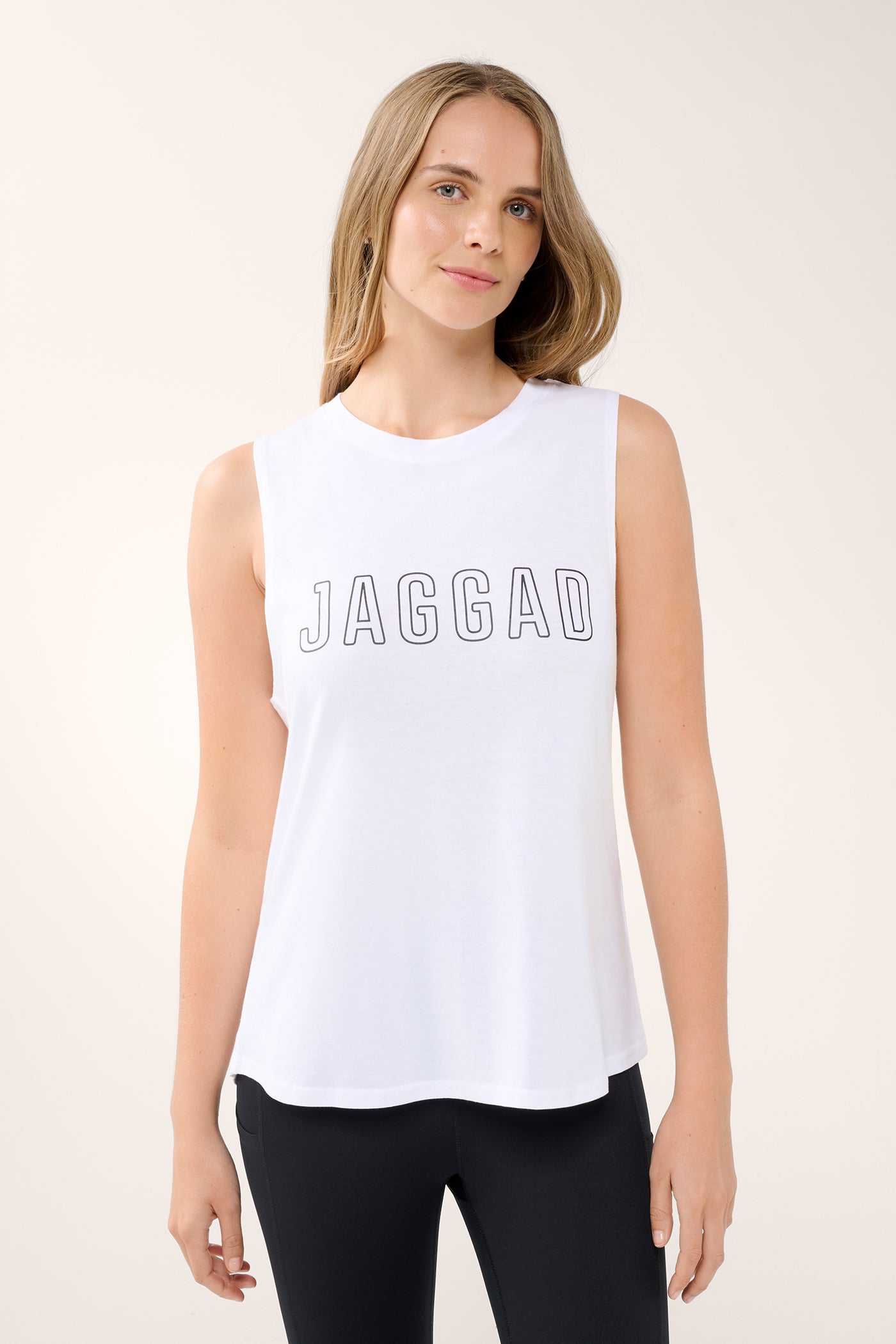 Classic Keyline Pima Tank White