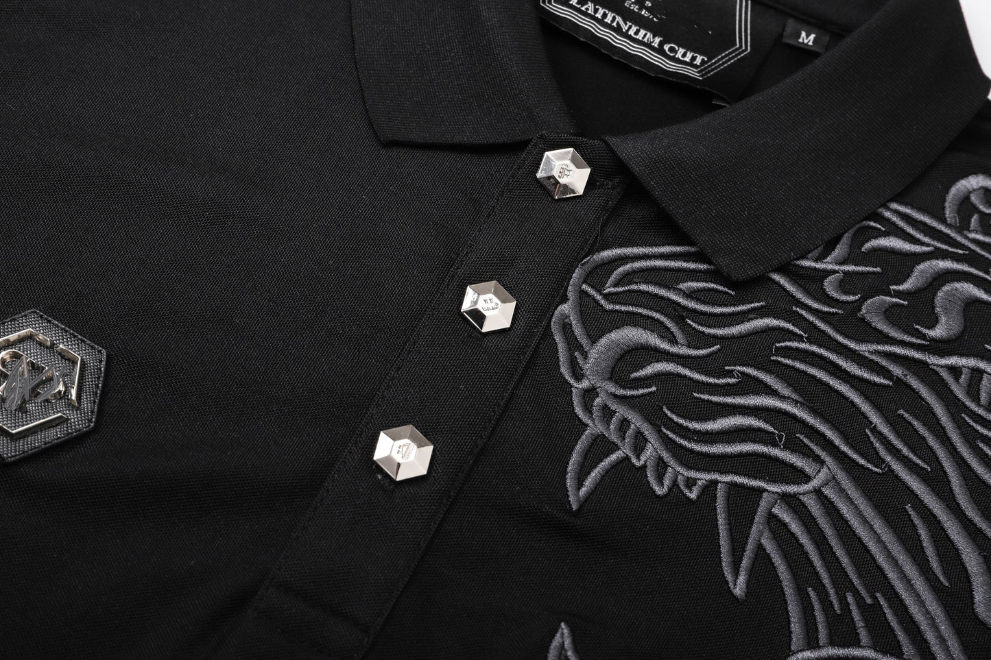 SOLA-PP Letters Diamond POLO Shirt